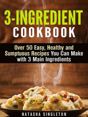cover image of 3-Ingredient Cookbook